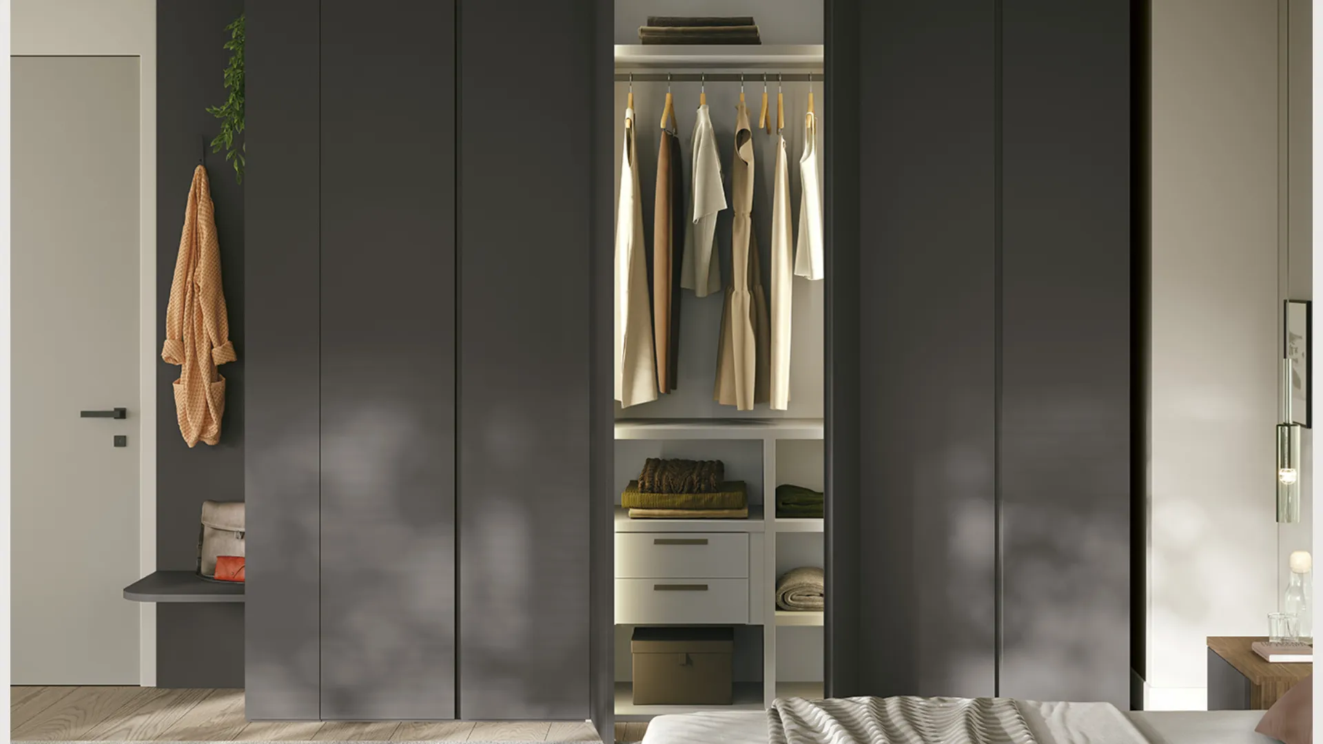 Armadio battente Gola