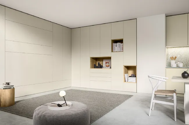 Letto a scomparsa di Dielle Modus